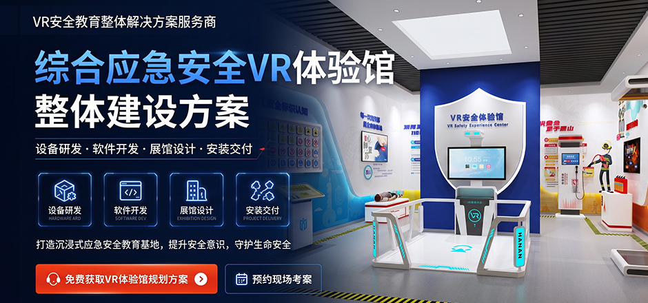 综合应急安全 VR 体验馆整体建设方案｜多行业安全实训一体化配置指南