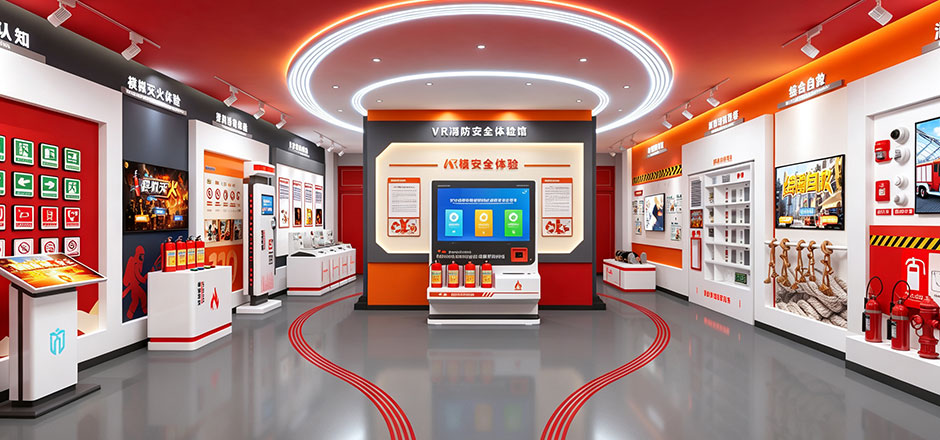 VR消防应急演练系统|火场逃生、灭火器实操、火场救援仿真方案