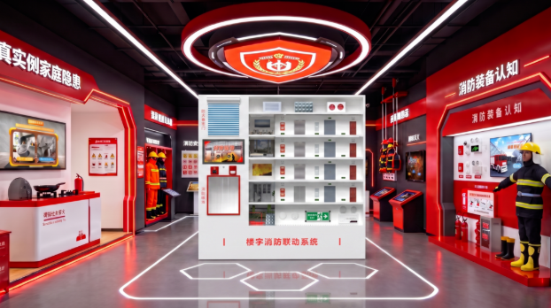 产品介绍丨告别枯燥科普!这款沉浸式消防联动演示设备,看懂火灾应急全流程